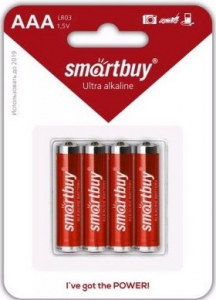 Эл-т питания Smartbuy LR03 BL4