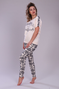Пижама женская с брюками Э-2