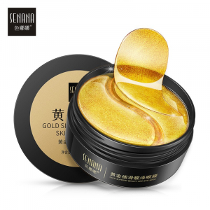 Гидрогелевые патчи с биозолотом SENANA Gold Slippery Beauty Skin Eye Mask, 60 шт.