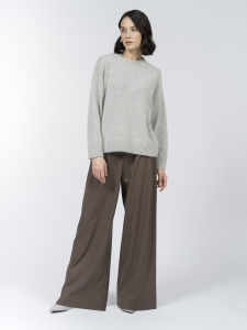 Широкие брюки из вискозной ткани