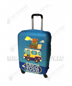 Чехол для маленького чемодана «Enjoy Your Holiday»