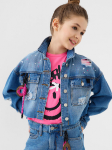 Куртка джинсовая для девочки