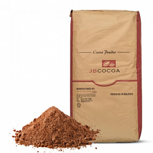Какао-порошок JB 100 натуральный, мешок 25 кг
