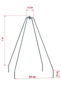 Каркас для укрытия растений на зиму 100 см