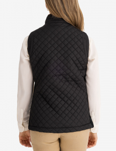 SIDE KNIT QUILTED VEST