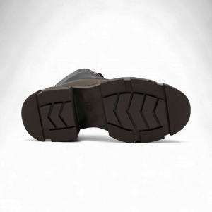 Ботинки на меху 9-2G черные