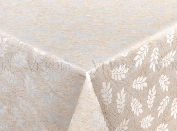 Скатертная ткань со льном 160 см