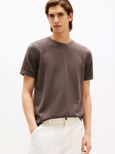 Cotton-Linen T-Shirt Sweater