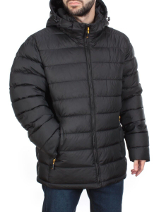 4015-L BLACK Куртка мужская зимняя ROMADA (200 гр. холлофайбер)