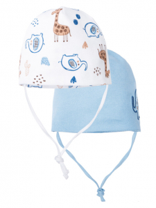 Шапка для мальчика, 2 шт. в комплекте