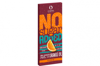 «O'Zera», горький шоколад No sugar added Dark&Orange, 90 г