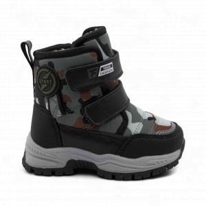 Ботинки на меху С7719-9 серые