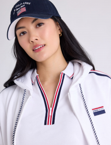 WOMENS EMBROIDERED FLAG HAT