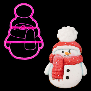 Вырубка для пряника с оттиском 