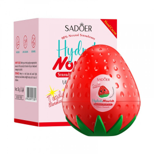 Крем для рук с экстрактом КЛУБНИКИ Sadoer, 35 гр.