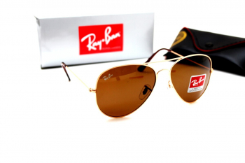 Солнце RAY BAN 3026 золото коричневый