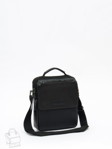 Сумка мужская кожаная 9101AM black Allan Marco