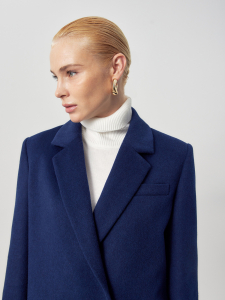 Шерстяное пальто с мембраной