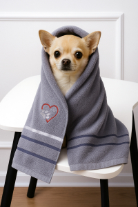 14418/9 Полотенце Лапка сердце