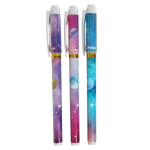 Ручка гелевая «Космос» 0.5 мм, стержень чёрный, корпус с рисунком (штрихкод на штуке)