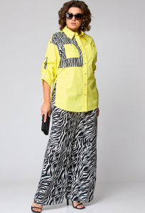 Блуза EVA GRANT 7080-1 жёлтый
