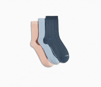3-Pack Pointelle Ankle Socks