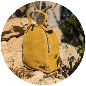 AB.Z · Pelle · mochila serraje (610) OCRE