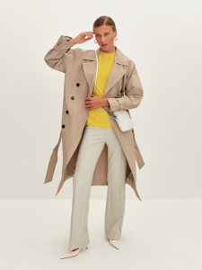 Вязаная футболка из итальянской пряжи