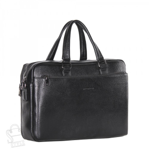 Портфель мужской кожаный 66286-2H black Heanbag