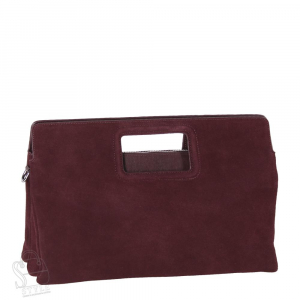 Сумка женская кожаная 8040QAA wine red  Polina&Eiterou в Новосибирске