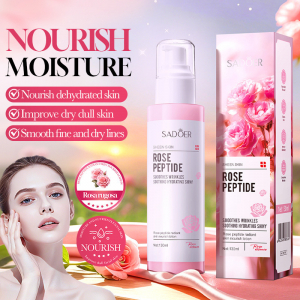 Питательный лосьон для обновления кожи с пептидами розы SADOER Rose Peptide, 130 мл