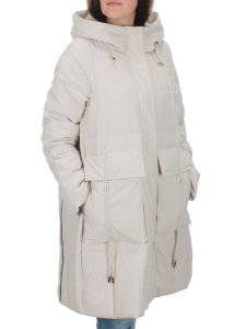 22-110 LT.BEIGE Куртка зимняя облегченная женская (150 гр. холлофайбер)