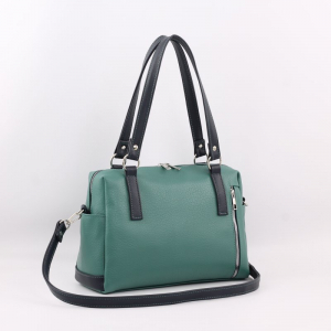 Сумка 1105 версаль зеленый+синий АКЦИЯ