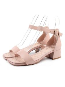 08-BE47F-66JU PINK Босоножки женские (натуральная кожа)