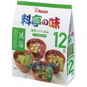 Marukome Мисо-суп с кусочками зеленого лука, 12 порций, 201 гр