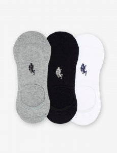 MENS 3PK CORE ASSORTED LINER SOCKS