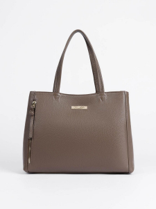 Женская кожаная сумка Richet 2488LG 612 Тауп