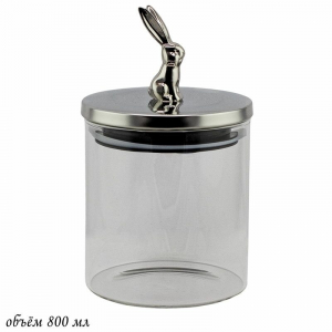 588-488 Банка для сыпучих продуктов 800мл. в под.уп.(х24)