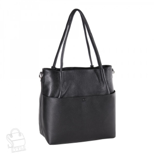 Сумка женская кожаная 8509VG black Vitelli Grassi