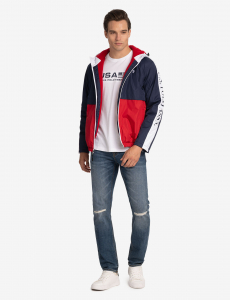 USPA FLEECE LINED COLOR BLOCK JACKET