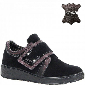 333112-2-X черн Туфли закрытые женские (36-42)/9