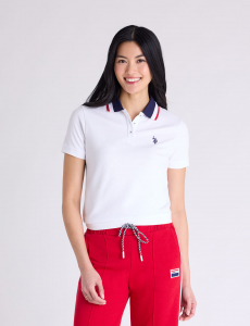 SIGNATURE STRIPE RELAXED POLO SHIRT