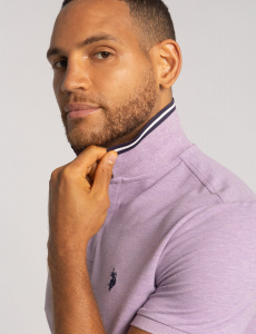 SLIM FIT STRETCH PIQUE POLO SHIRT