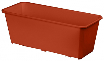 Ящик балконный «Basil» 40 см, терракотовый