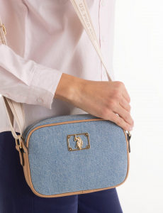 DENIM CROSSBODY BAG