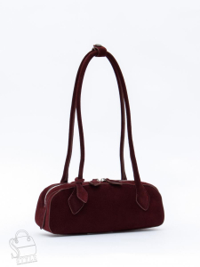 Сумка женская кожаная 89-6830-1VG wine red Vitelli Grassi