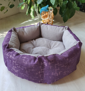 Лежанка Робби фиолет D-50