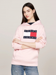 Tommy Jeans Flag Logo Relaxed Hoodie