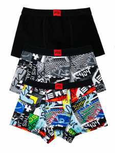 Трусы-боксеры для мальчика, 3 шт. в комплекте