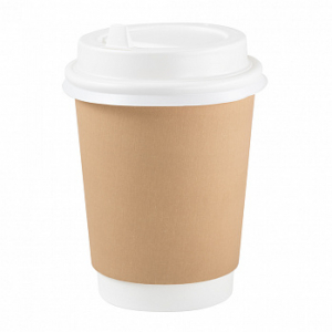 Стакан бумажный для торта 250мл d-80мм, Крафт